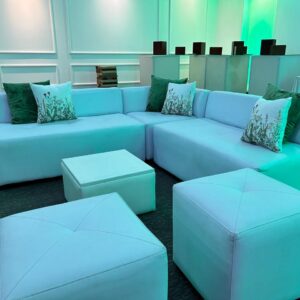 Sala lounge blanca